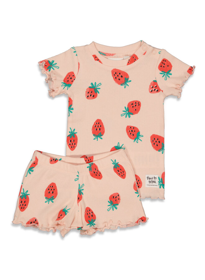 Feetje - Baby Pyjama Suzy Strawberry - Roze