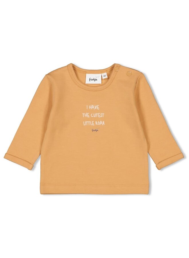 Feetje - Longsleeve Camel - Tiny Roar