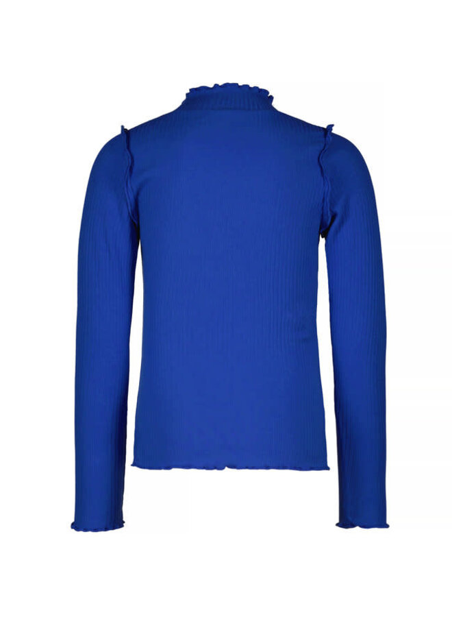 Like Flo - Solid Rib Rollneck - Cobalt