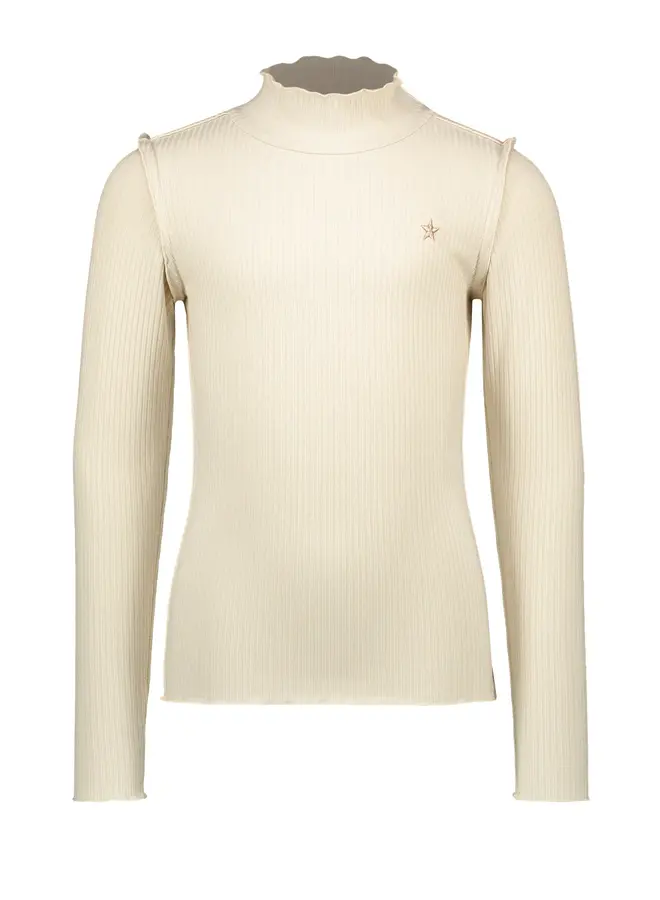 Like Flo - Solid Rib Rollneck Top - Kit