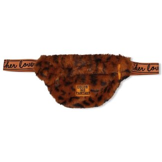 Jubel Jubel - Heuptasje Fake Fur Donkerbruin - Color Me Panther