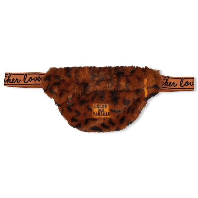 Jubel - Heuptasje Fake Fur Donkerbruin - Color Me Panther
