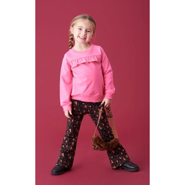 Jubel - Heuptasje Fake Fur Donkerbruin - Color Me Panther