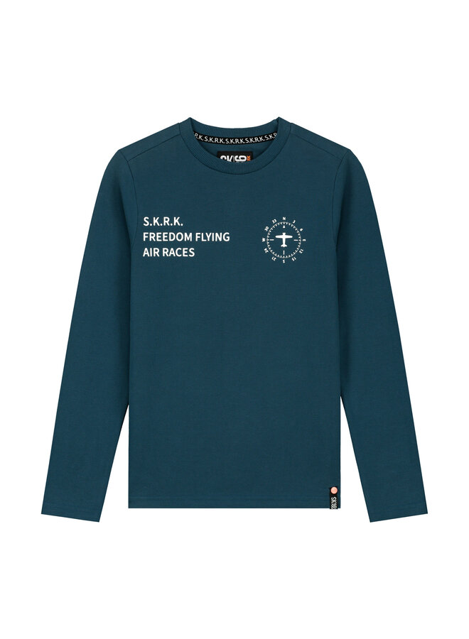 Skurk - Longsleeve Lyam - Petrol