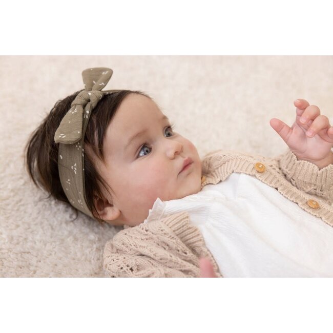 Feetje - Vestje Gebreid Offwhite Melange - Harvest Of Love