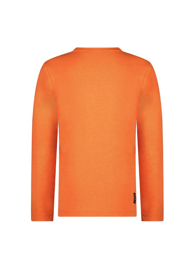 Tygo & Vito - Longsleeve Neon Jim - Orange Clownfish