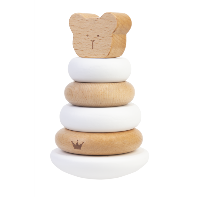 BamBam - Eco Friendly Bear Wobbly Stacker