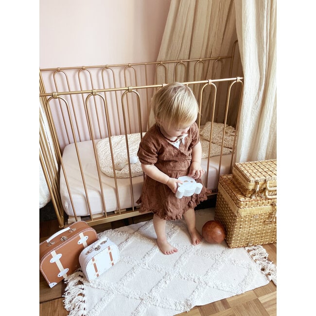 BamBam - Travel suitcase Vintage - Brown Large