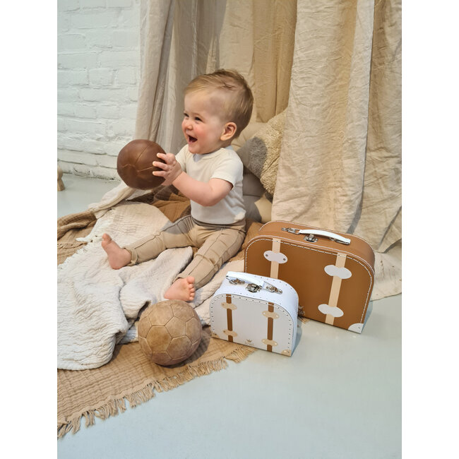 BamBam - Travel suitcase Vintage - Brown Large