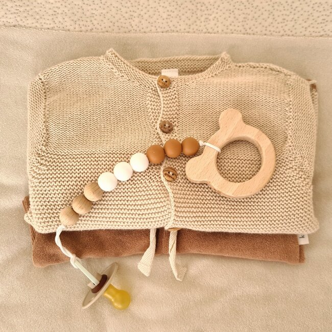 BamBam - Eco Friendly Bear Pacifier Holder