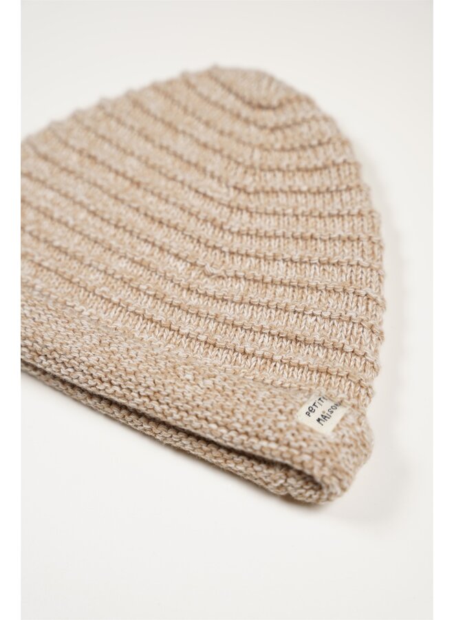 Petite Maison - Knitted Hat - Oatmeal