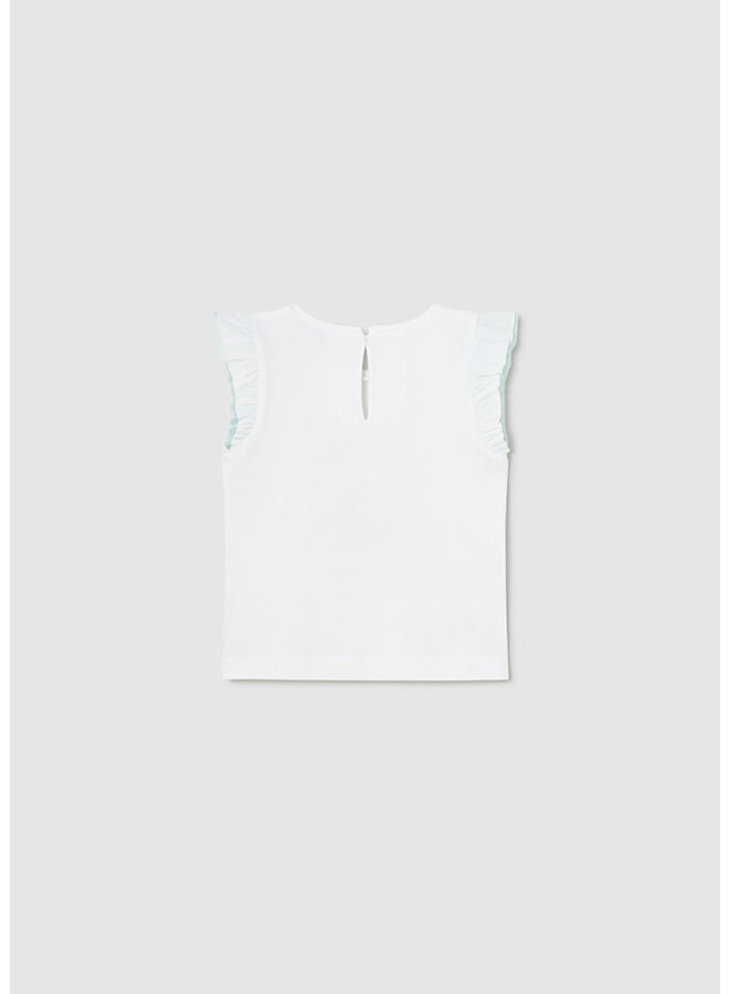 Mayoral - S/S T-Shirt - White Anis