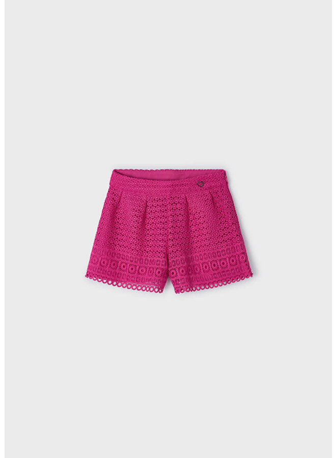 Mayoral - Guipure Skort - Fuchsia