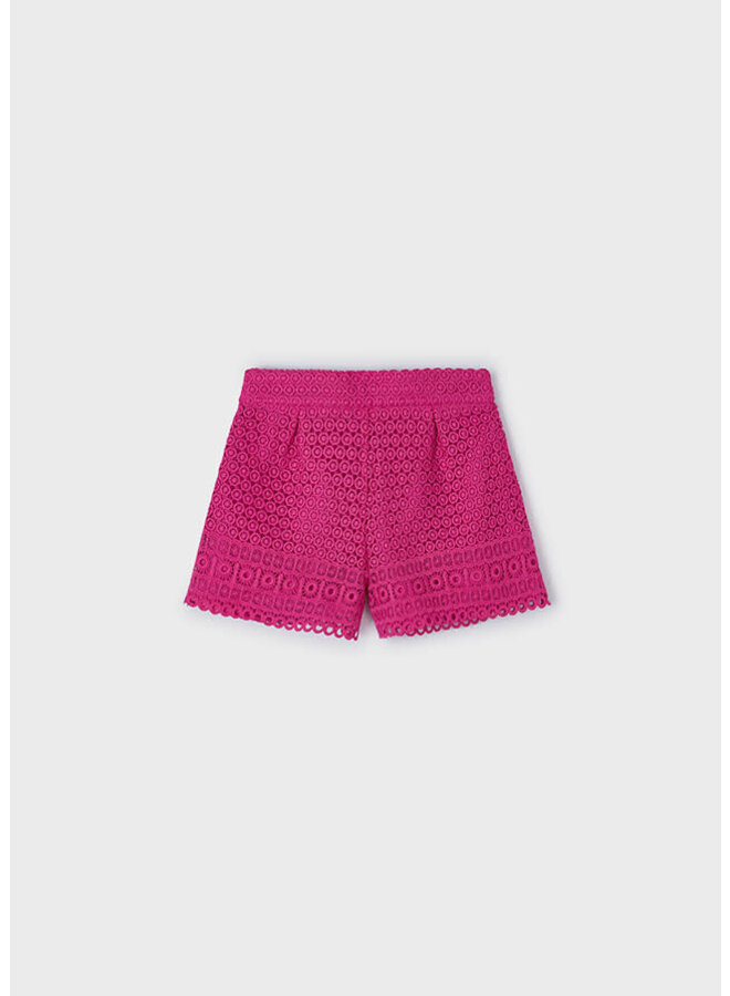 Mayoral - Guipure Skort - Fuchsia