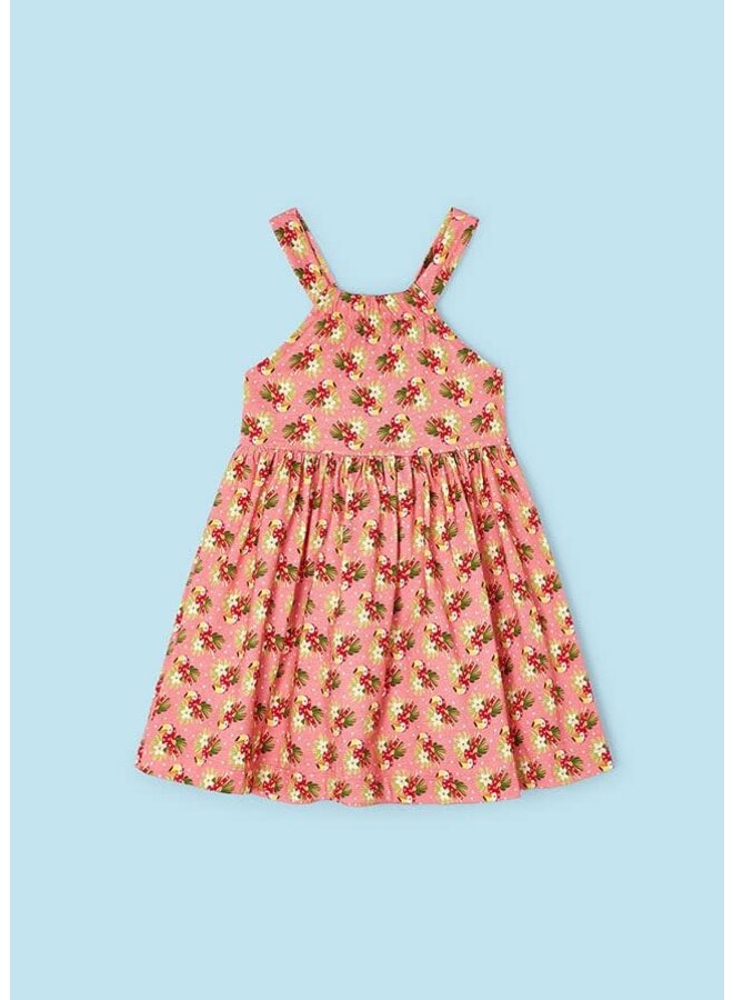 Mayoral - Printed Dress - Flamingo