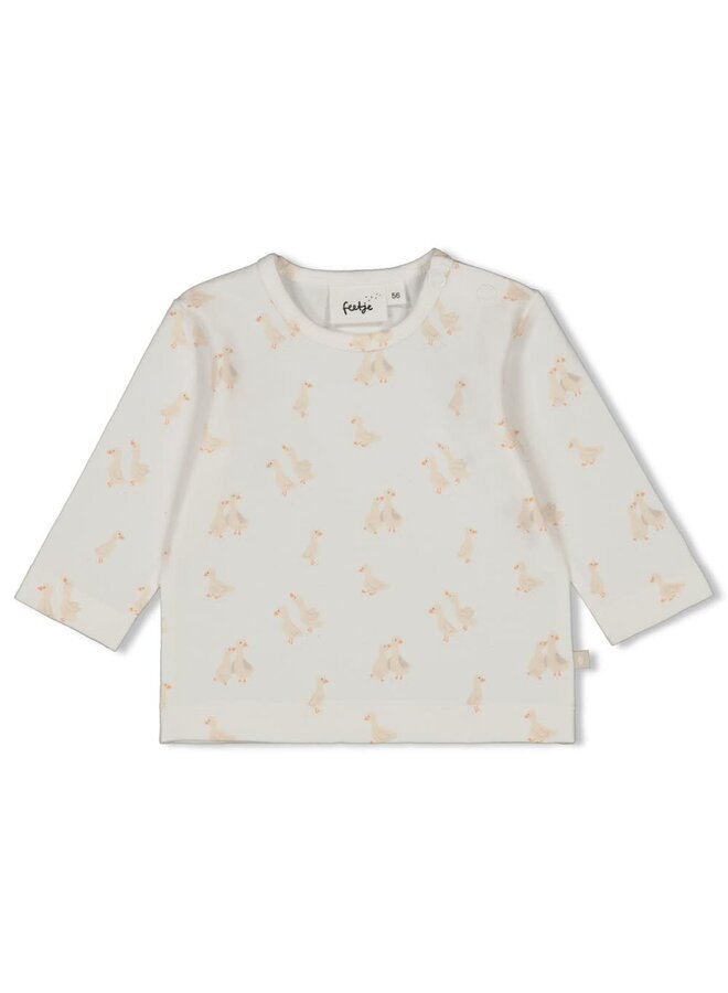 Feetje - Longsleeve AOP Offwhite - Little Duck