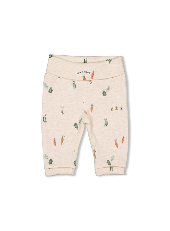 Feetje - Broek AOP Offwhite Melange - Eat Your Veggies