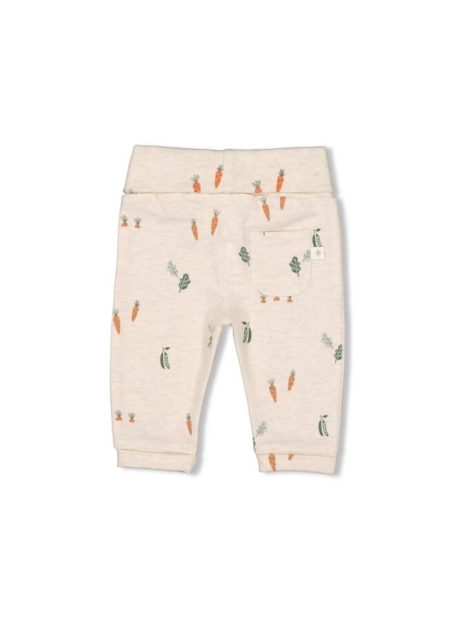 Feetje - Broek AOP Offwhite Melange - Eat Your Veggies