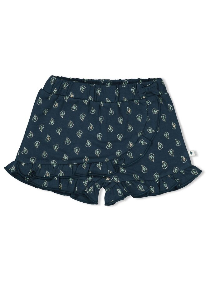 Feetje - Skort AOP Marine - Pretty Paisley