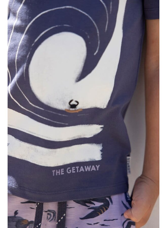 Sturdy - T-shirt Indigo - The Getaway