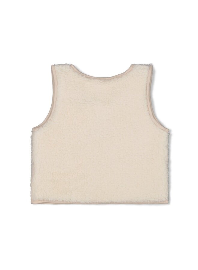 Jubel - Gilet Teddy Offwhite - Dream About Summer