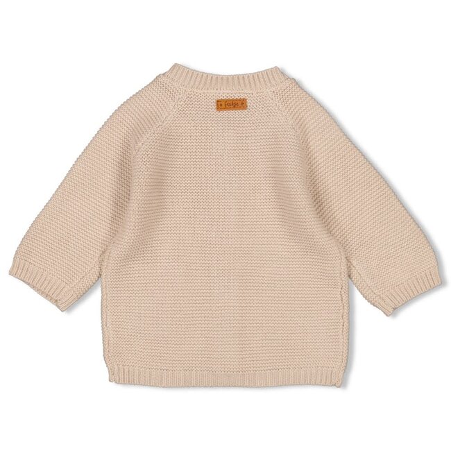 Feetje - Vestje Gebreid Zand - Let's Sail