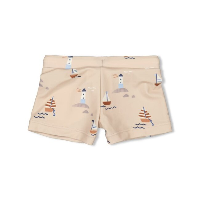 Feetje - Zwembroek AOP Zand - Let's Sail