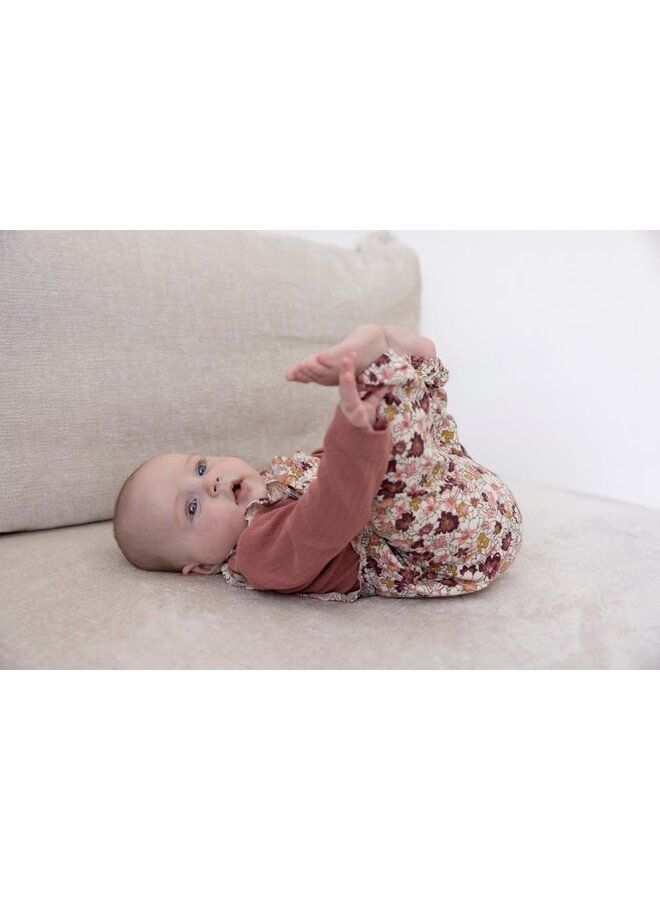 Feetje - Jumpsuit AOP Roze - Wild Flowers