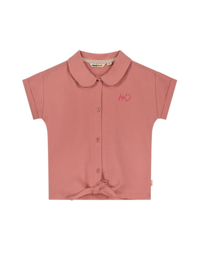 Moodstreet - Blouse Knot - Dusty Rose