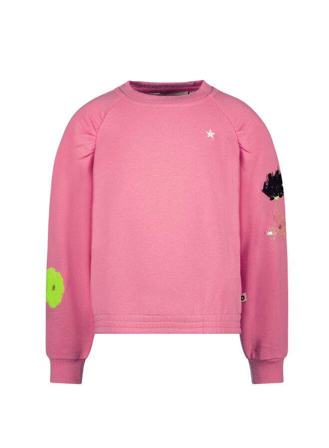 Like Flo - Sweat Top Sequinces - Pink