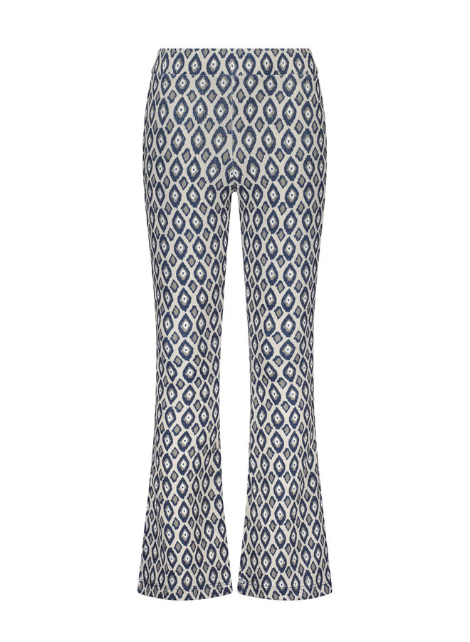 Like Flo - AOP Flared Pant - Panter Ikat