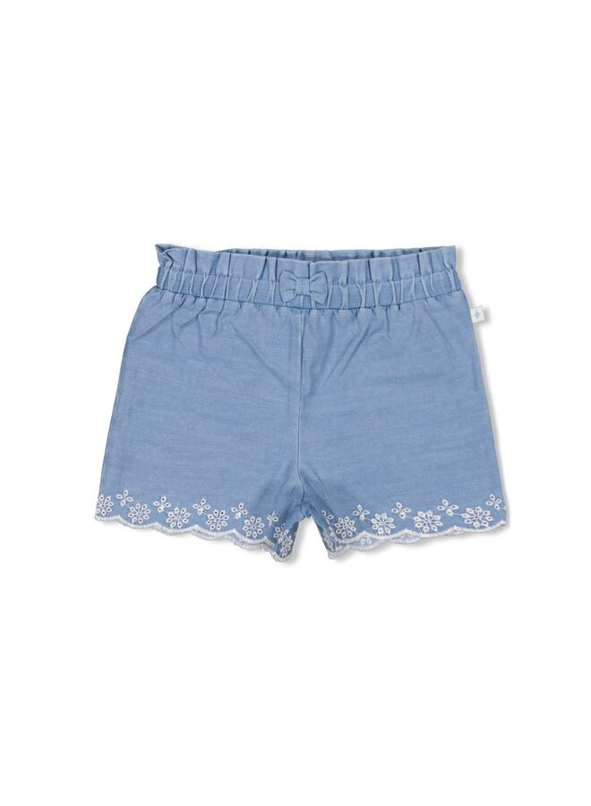 Feetje - Tuniek + Short Lichtblauw Denim - Summer Denims