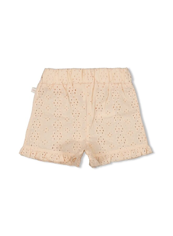 Feetje - Top + Short Broderie Creme - Summer Denims