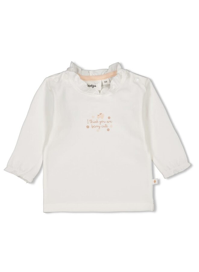 Feetje - Longsleeve Offwhite - Strawberry Fields