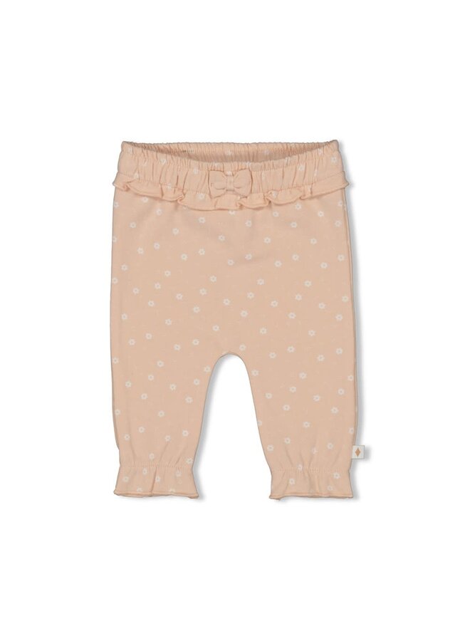 Feetje - Broek Ruches AOP Roze - Strawberry Fields