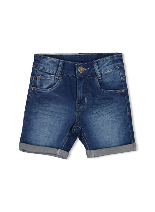 Sturdy - Short Jogg Denim Blauw - Summer Denims