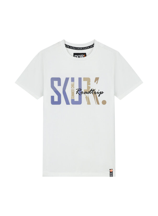 Skurk - T-shirt Terrence - White