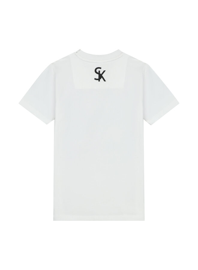 Skurk - T-shirt Tarik - White