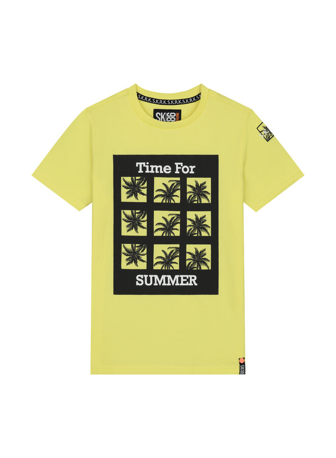 Skurk - T-shirt Thibo - Lemon