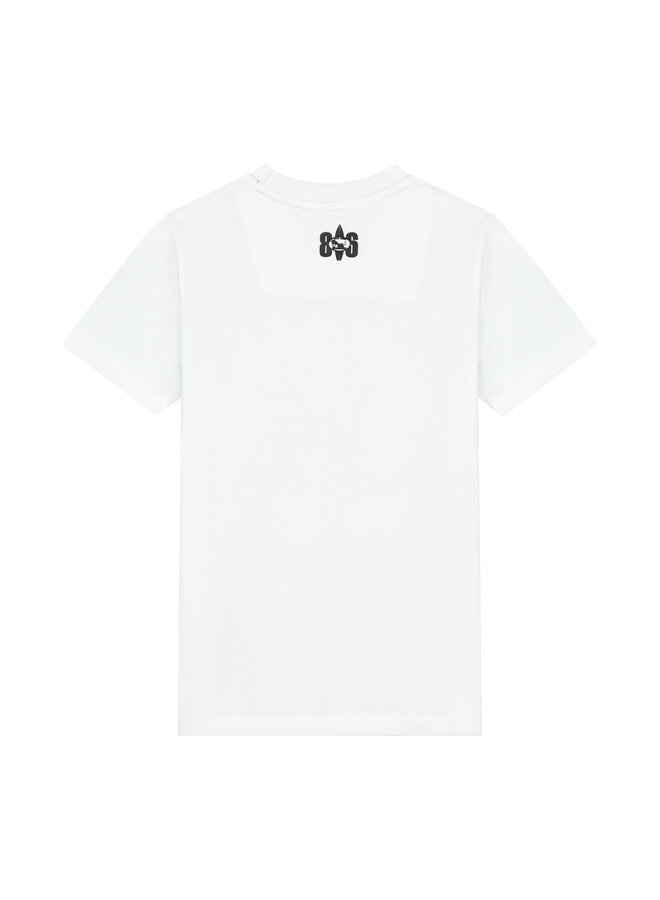 Skurk - T-shirt Tiaz - White