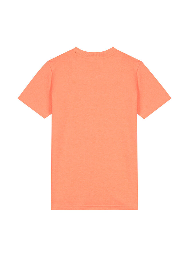 Skurk - T-shirt Tasic - Coral
