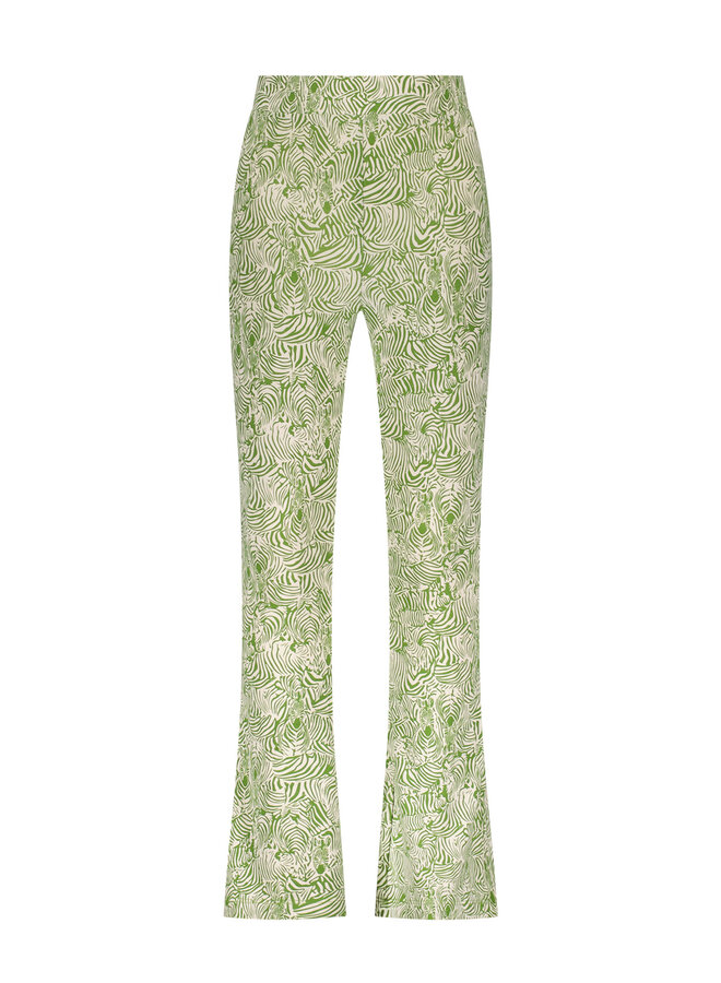 Tygo & Vito - Flaired Legging Poppy - Tropical Green