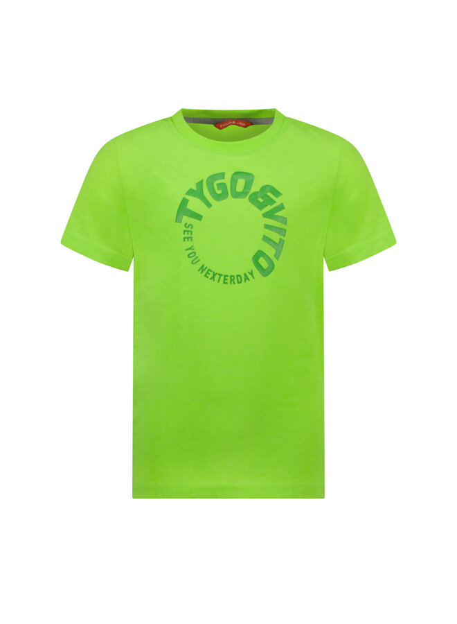 Tygo & Vito - T-shirt James - Green Gecko