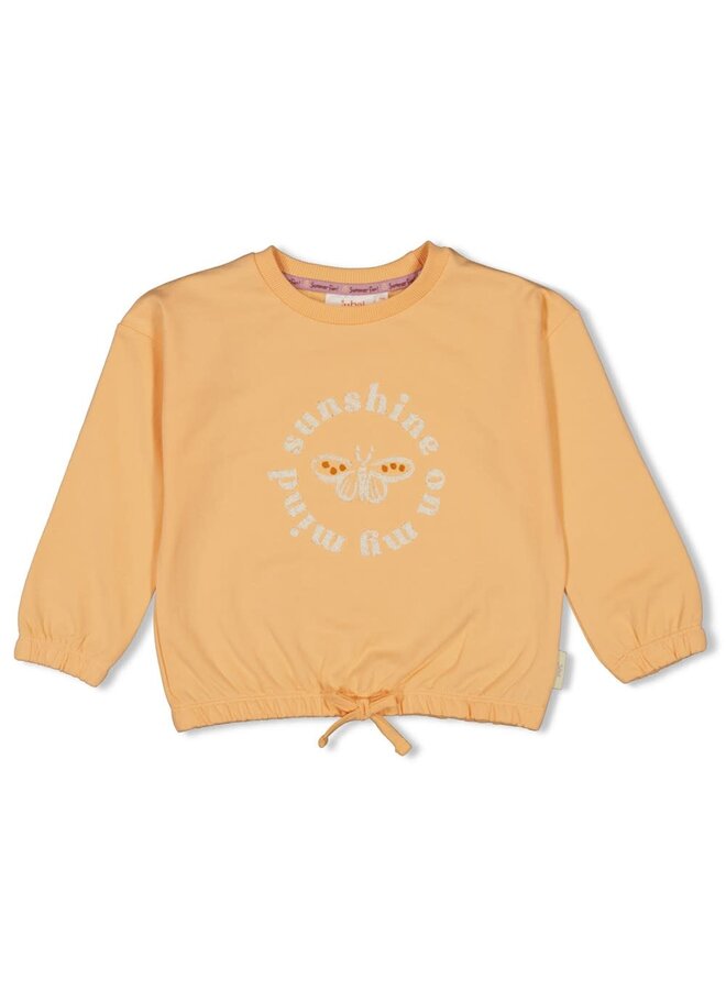 Jubel - Sweater Abrikoos - Sunny Side Up