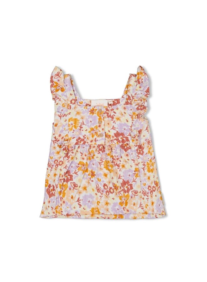 Jubel - Singlet AOP Offwhite - Sunny Side Up