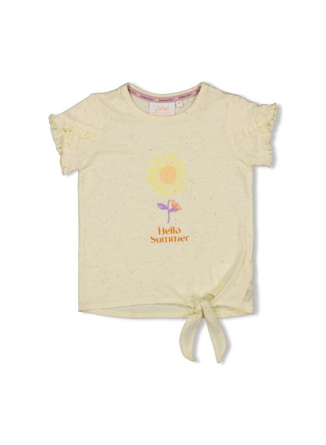 Jubel - T-shirt Lichtgeel - Sunny Side Up