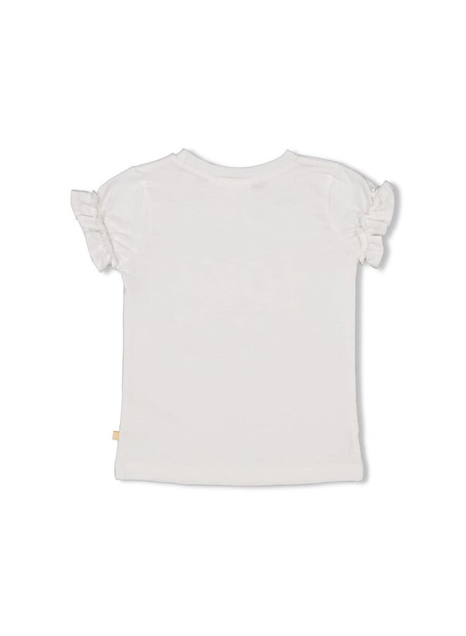 Jubel - T-shirt Wit - Sunny Side Up