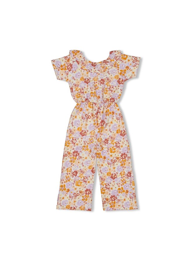 Jubel - Jumpsuit AOP Offwhite - Sunny Side Up