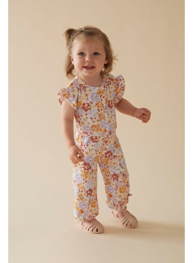 Feetje - Jumpsuit AOP Offwhite - Sunny Side Up