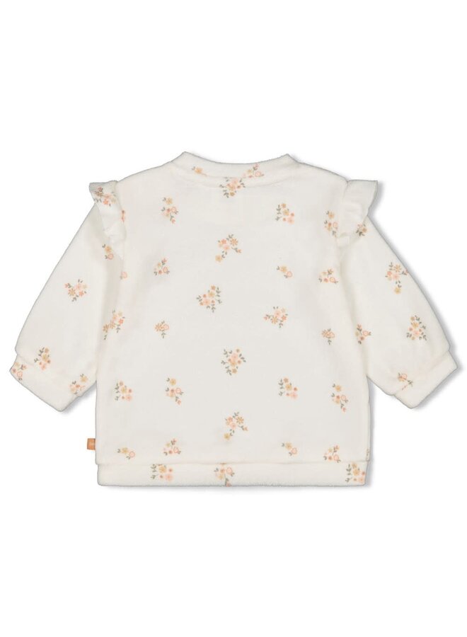 Feetje - Sweater AOP Offwhite - Bloom With Love